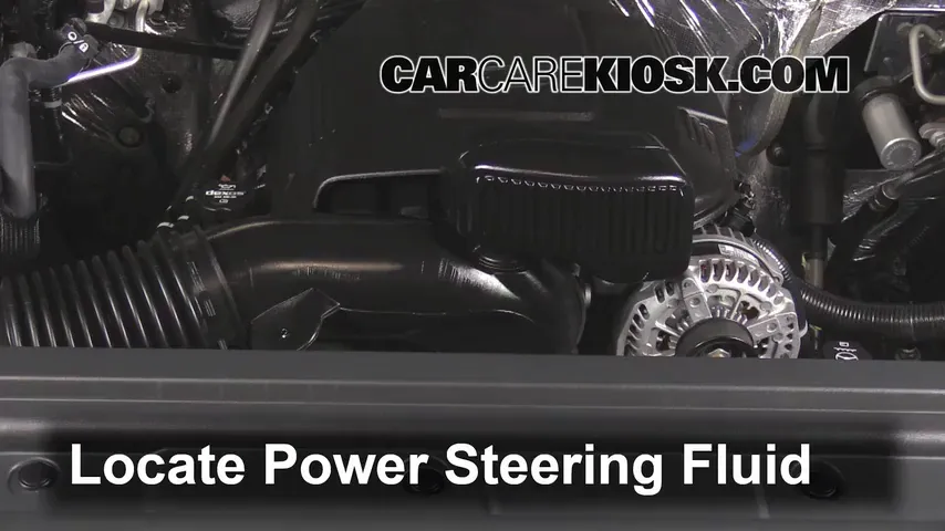 2015 GMC Sierra 2500 HD 6.0L V8 FlexFuel Extended Cab Pickup Power Steering Fluid